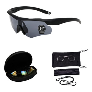 Óculos De Sol Espelhado 5 Lente Esportivos Uv400 Ciclismo Óculos De Sol Espelhado 5 Lente Esportivos Uv400 Ciclismo