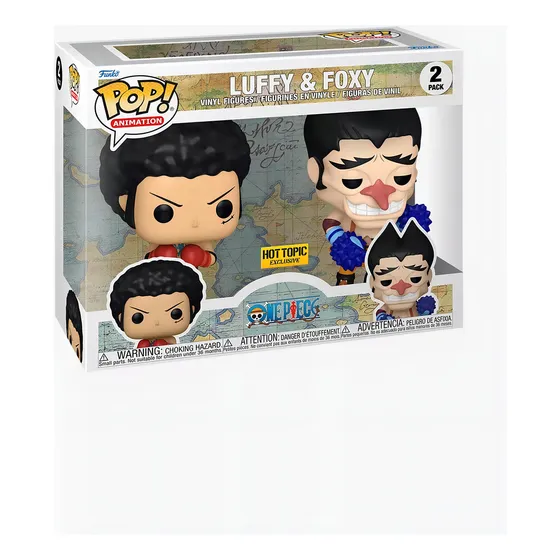 Funko One Piece Luffy & Foxy Hot Topic Exclusive