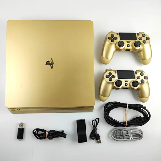 Console Playstation 4 Ps4 Slim Dourado 1tb Desb