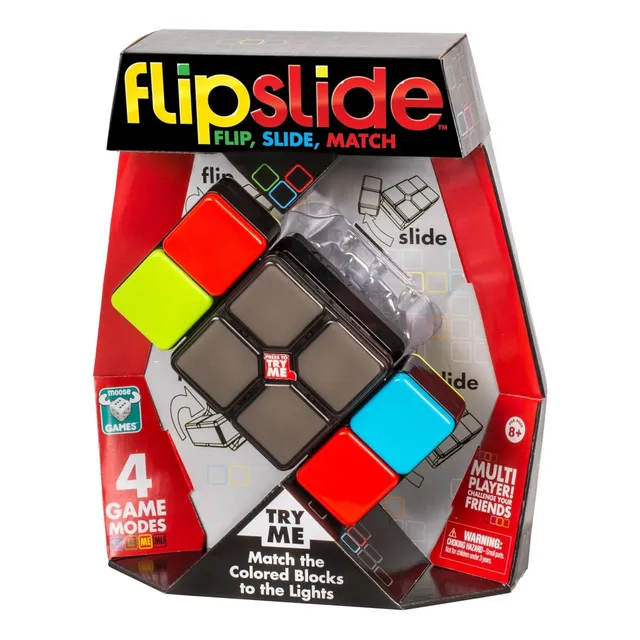 Oonies Flipslide Game, Juego Electrónico De Mano Shp Tuni Estructura Multicolor