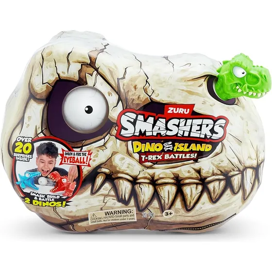Smashers Isla Dino Batalla T-rex