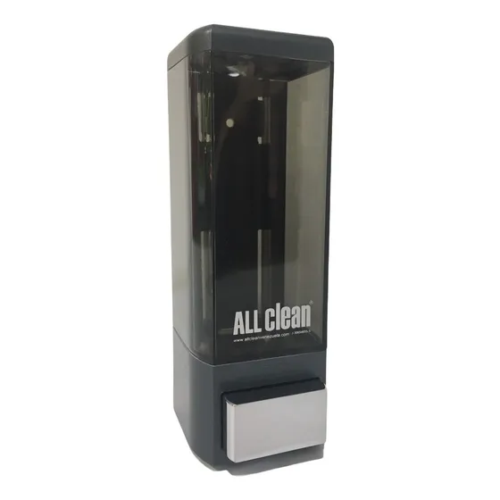 Dispensador De Jabón Líquido Acrílico 550cc Negro