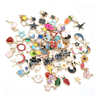 100pz Hacer Pulseras Joyería Charms Aleaciones Mezclada Diy 100pz Hacer Pulseras Joyería Charms Aleaciones Mezclada Diy