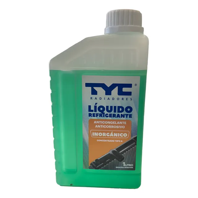 Liquido Refrigerante Anticongelante Concentrado Verde Tyc
