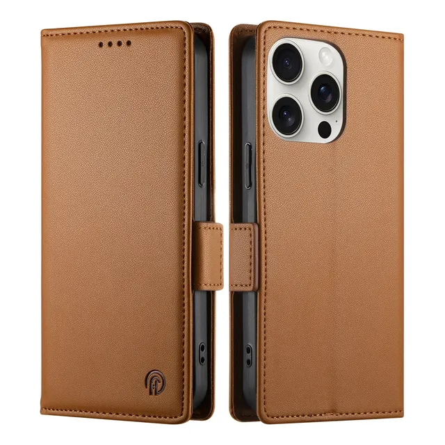 Funda Tipo Libro Tipo Cartera De Piel Con Solapa Para iPhone