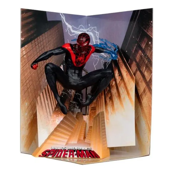 Spider-Man Miles Morales Marvel Comics a escala 1/10 McFarlane