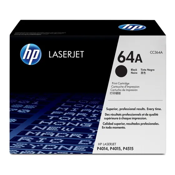 Tóner Hp 64a CC364A Color Negro