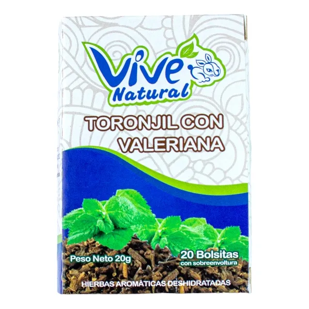 Tisanas De Toronjil Con Valeriana Po - Unidad a $16