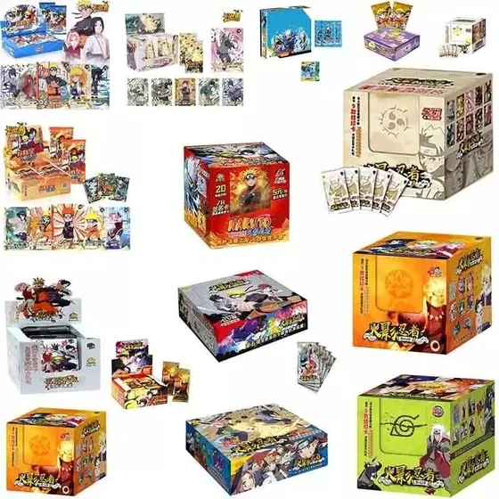 Tarjetas Cards Naruto X 50 Cartas Brillantes