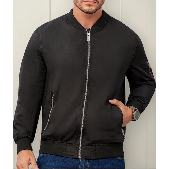 Chaqueta Camilo Negro Para Hombre Croydon