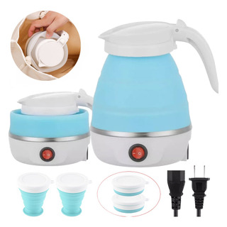 Hervidores Eléctricos De Viaje Plegables De Silicona De 0,6 Hervidores Eléctricos De Viaje Plegables De Silicona De 0,6