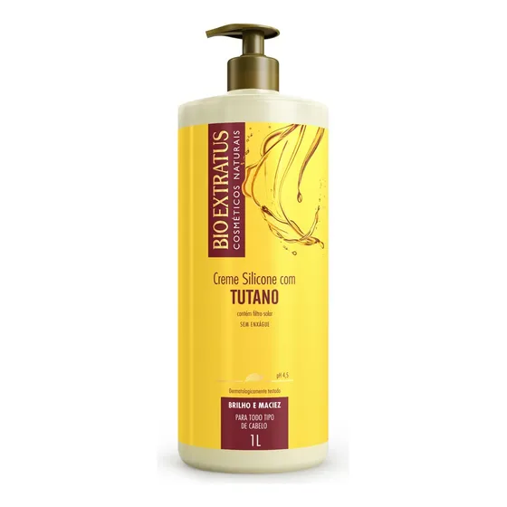 Creme De Silicone Com Tutano Bio Extratus 1 Litro Oficial
