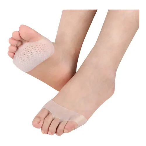 Par Protector Almohadillas Pies Metatarso Silicon Descanso Color Ab