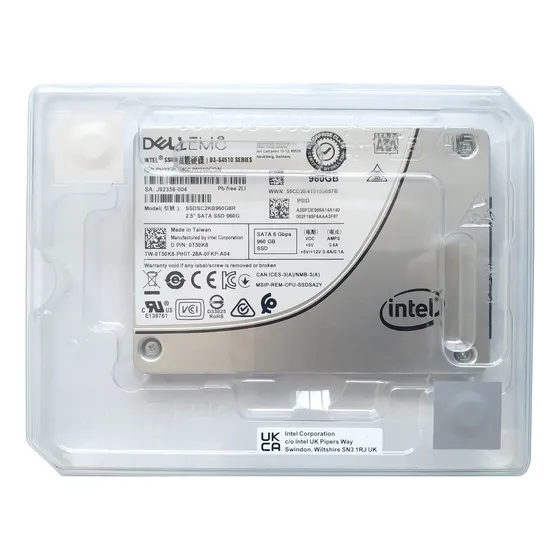 Ssd 960gb Dell Servidor R610 R620 R630 R640 T610 T620 T630
