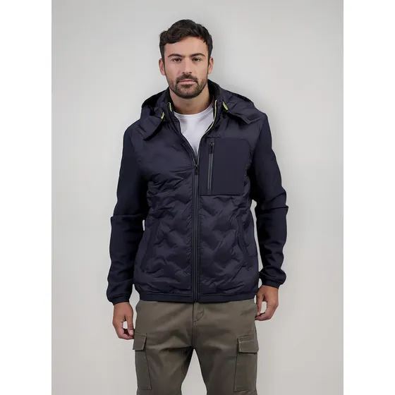 Campera Corta Poliester Hombre Oxford Polo Club Elle