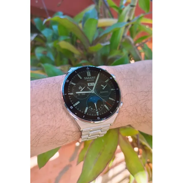 Lige Smartwatch Reloj Inteligente Acero Inoxidable Oximetr