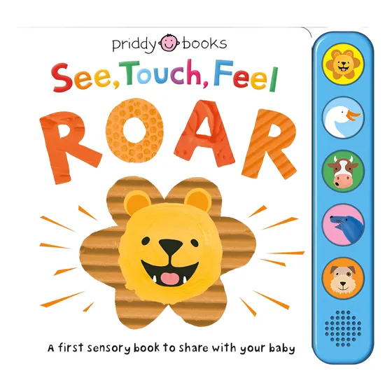 Libro Sensorial Con Sonidos Para Bebes Ver, Tocar Y Sentir