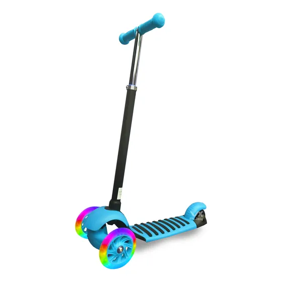 Monopatín M10 3 Ruedas Con Luces Hasta 60 Kg Desmontable
