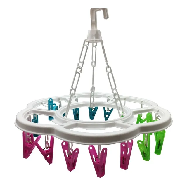 Tendedero Medias Tender Ropa Interior Grande Palillos 32cm