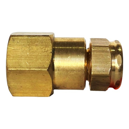 Acople Niple Adaptador Bronce Drago Hembra A 21.8 Hembra Acople Niple Adaptador Bronce Drago Hembra A 21.8 Hembra
