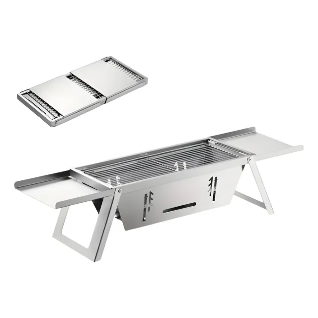 Parrilla  Plegable Portatil De Acero ,asados Bbq,camping