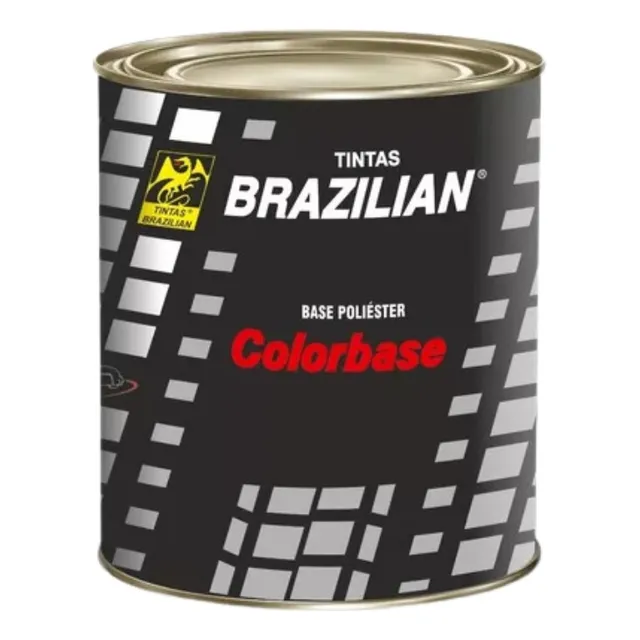 Tinta Automotiva Poliéster 900ml -  Verde West Met Gm 