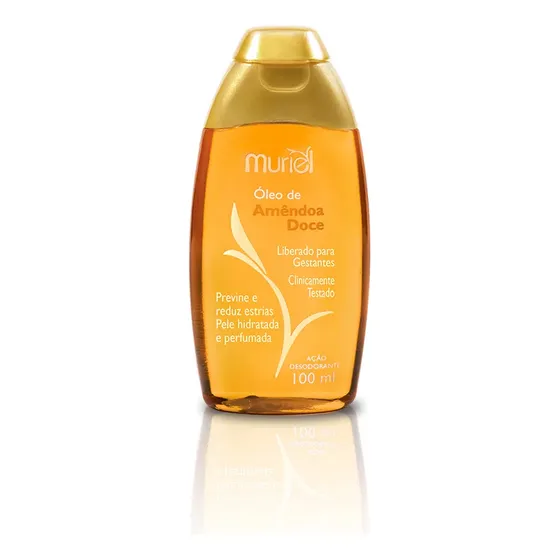 Óleo Corporal Hidratação Proteção Gestante 100ml Muriel