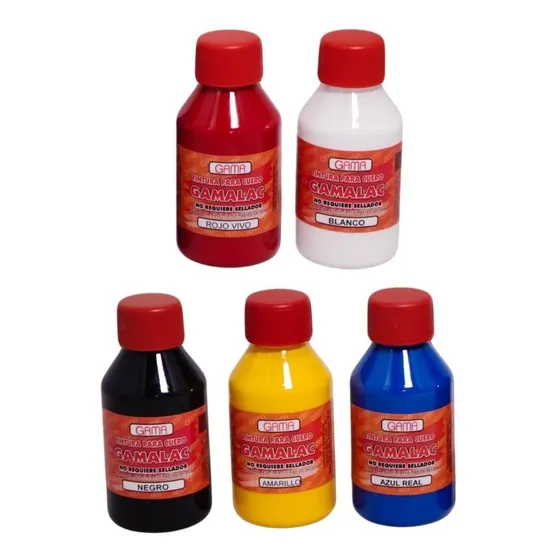 Pinturas Gama Para Teñir Zapatos, Carteras, Correas, 60 Ml