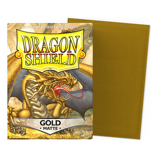 Dragon Shield Gold Matte 100 Sleeves 6 Madtoyz Dragon Shield Gold Matte 100 Sleeves 6 Madtoyz
