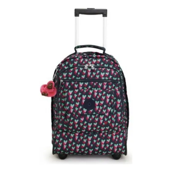 Kipling Mochila Con Ruedas Modelo Sanaa 100% Original (usa)