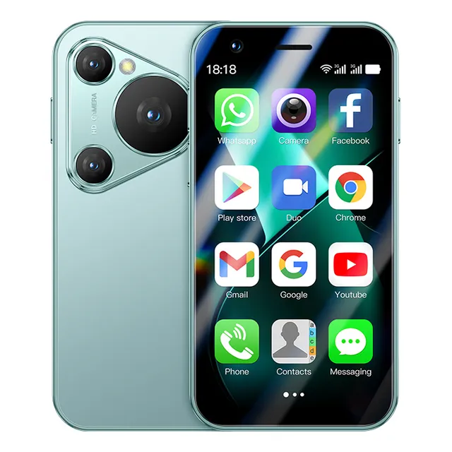 Aiek P70 Pro Max Mini Smartphone 1gb Ram 16gb Rom Red 3g 2000mah 3-inch Android8.1 Reconocimiento Facial