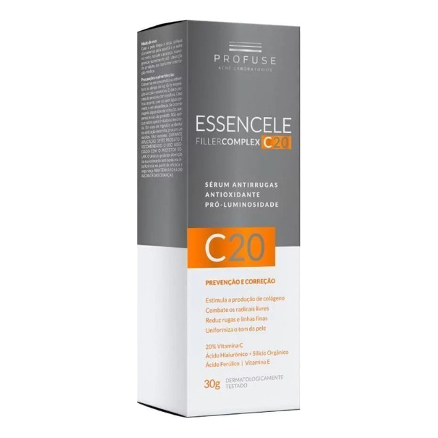 Sérum Antirrugas Profuse Essencele Filler Complex C 20% 30g Sérum Antirrugas Profuse Essencele Filler Complex C 20% 30g