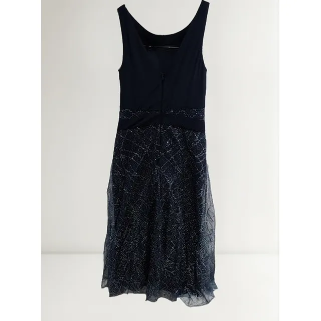 Vestido Largo Rue De La Paix Mod 1786 Azul