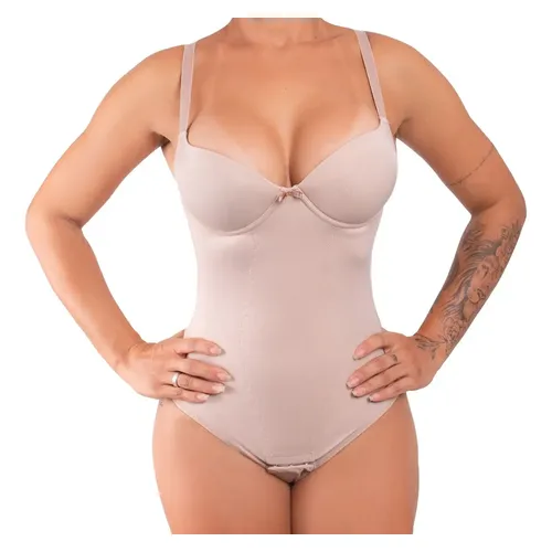 Cinta Modeladora Vi Lingerie de Alta Compressão sem Bojo para Mulheres |  Parcelamento sem juros