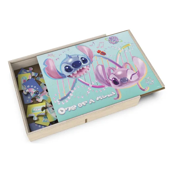 Set Puzzles 5 En 1 De Madera Stitch