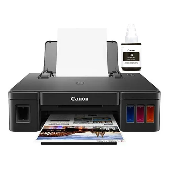 Impresora Canon Pixma G1110 Sistema Continuo + Tinta Amv