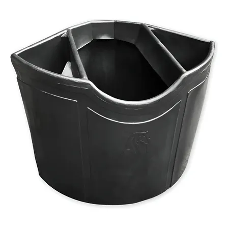 Cocho Grande Triplo P Canto D Baia De Cavalo Feno Sal Ração