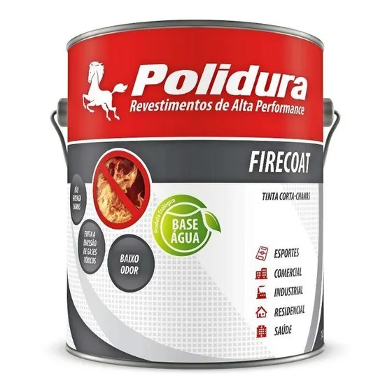 Polidura Firecoat Esmalte Anti Llama Retardante Fuego - 3.6l