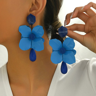 Pendientes De Flores De Moda For Mujer Pendientes De Flores De Moda For Mujer