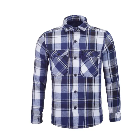 Camisaco Leñador Con Piel Invierno Abrigo Talles Grandes