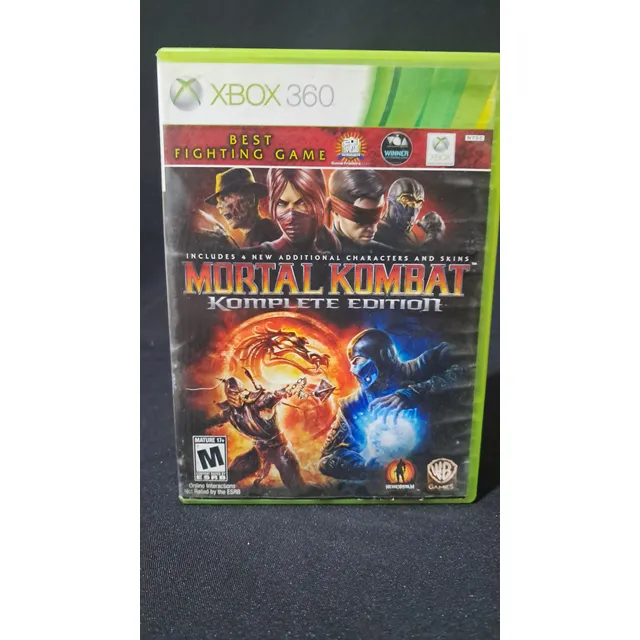 Xbox 360 Mortal Kombat Komplete Edition  (juego)