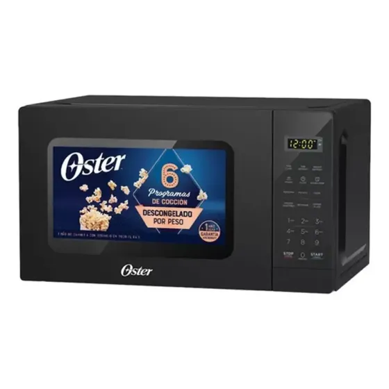 Horno Microondas 20l Oster Pogme2702 Negro | Cuotas sin interés