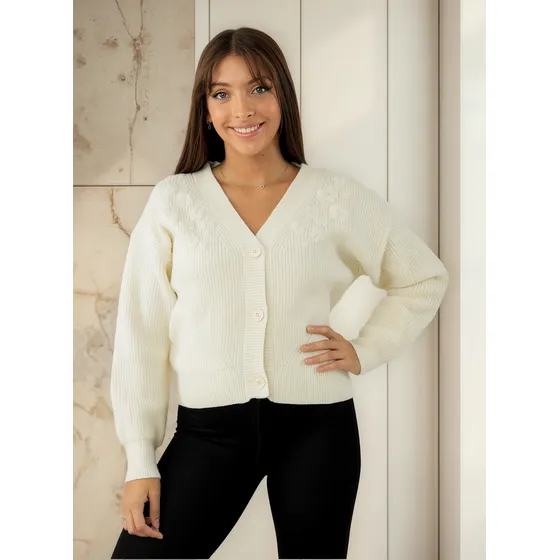Cardigan Floreado Byh