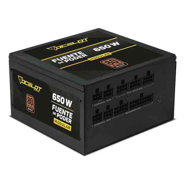 Ocelot Gaming Fuente De Poder Ops650. Formato Atx, 650 Watts