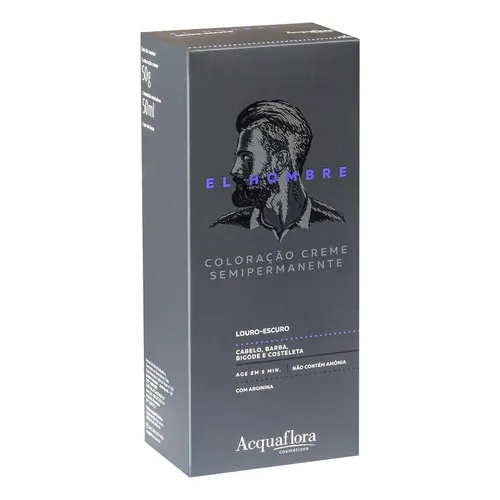 Acquaflora El Hombre Kit Coloração 50g - Louro Escuro