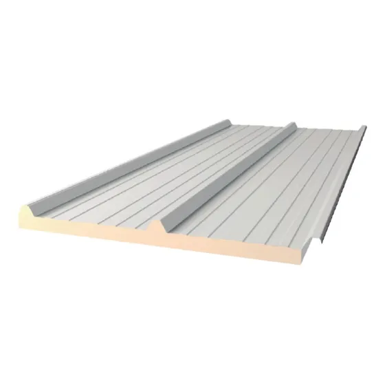 Chapa Aislante Panel Poliuretano Trapez Cielorraso Blanco 30