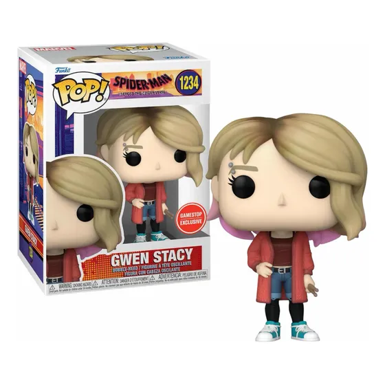 Funko Pop Gwen Stacy #1234 Spiderman Across The Sv Exclusive