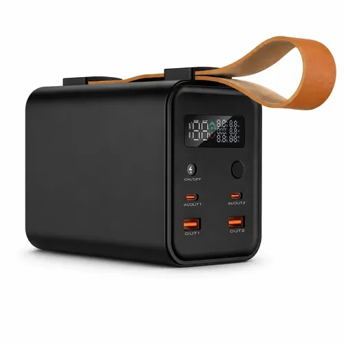Carregador Portátil Power Bank Anker 25000mAh 165W Cor Preto Carga