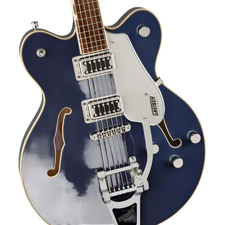Guitarra Gretsch G5622t Eletromatic Cb Double-cut Midinght S Destro Azul-escuro Laurel
