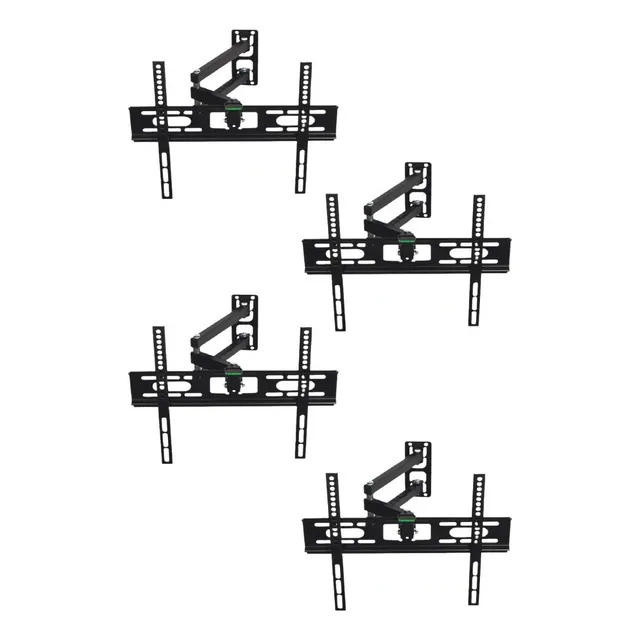4 Soportes Lt De Pared Para Tv/monitor De 22  A 55  Calidad 